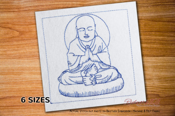 Buddha Sitting in Lotus Pose