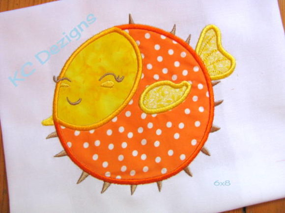 Cute Fish 04 Embroidery Design