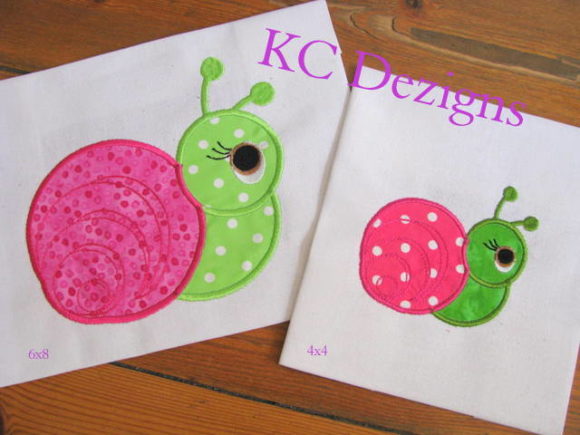 Garden Snail Applique