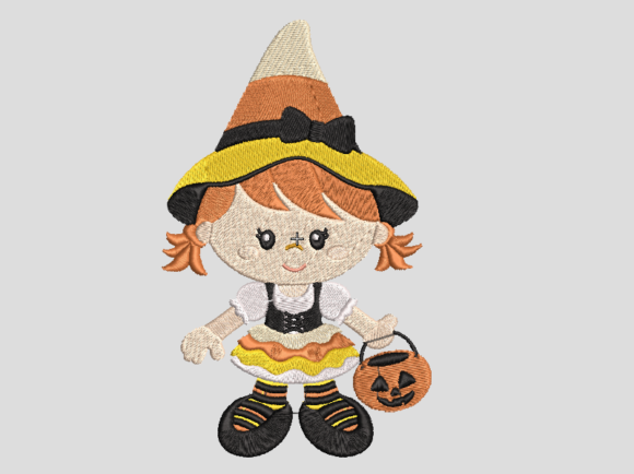 Halloween Girl Embroidery Review