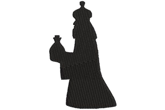Wise King 1 Silhouette
